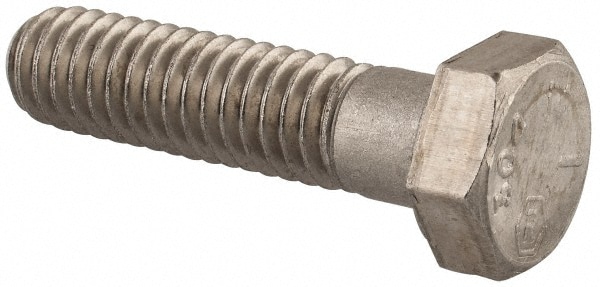 Value Collection R82230422 Hex Head Cap Screw: 5/16-18 x 1-1/4", Grade 18-8 Stainless Steel, Uncoated Image