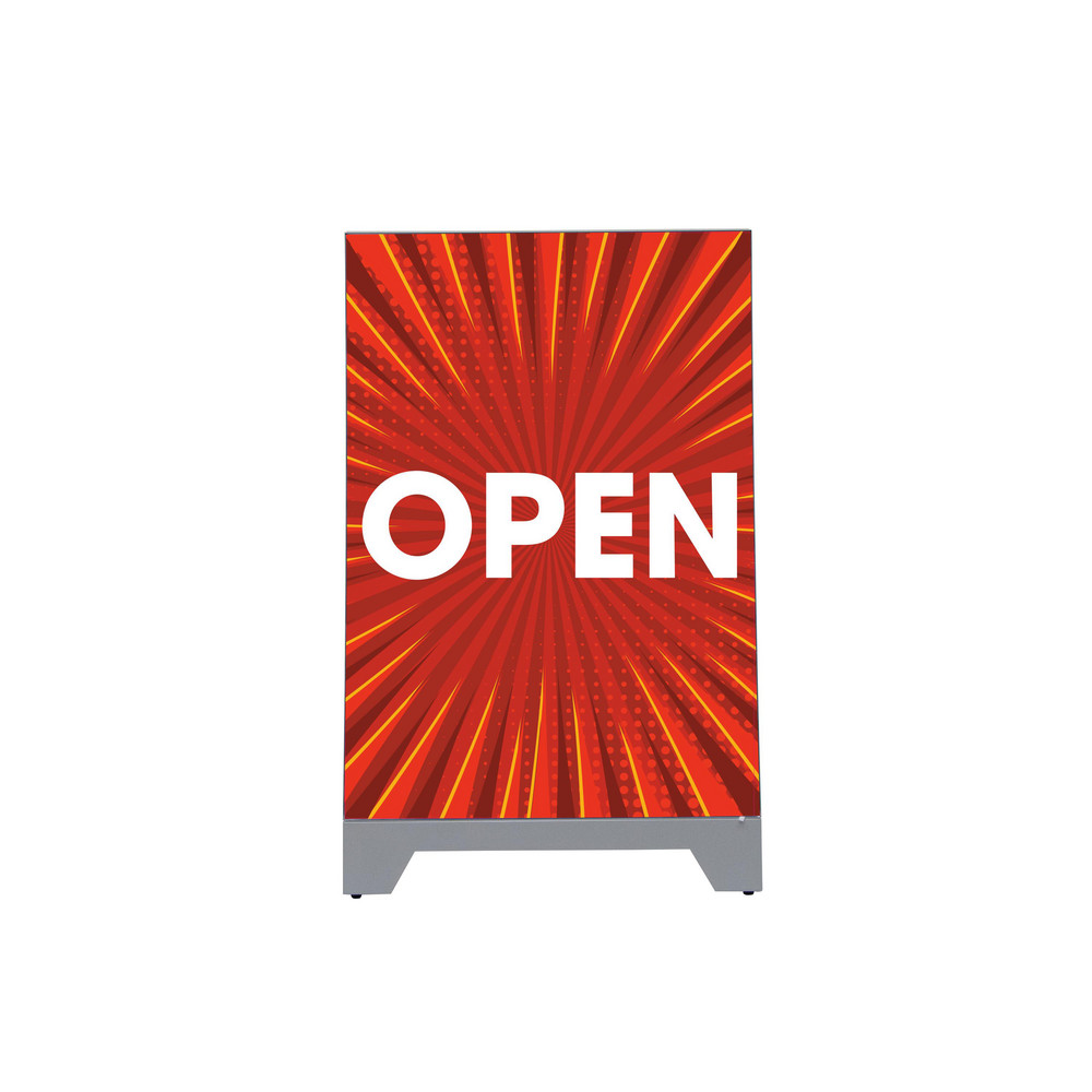 Showdown Sign Showdown Displays - Cone & A-Frame Floor Signs: Sign Type: Security ...