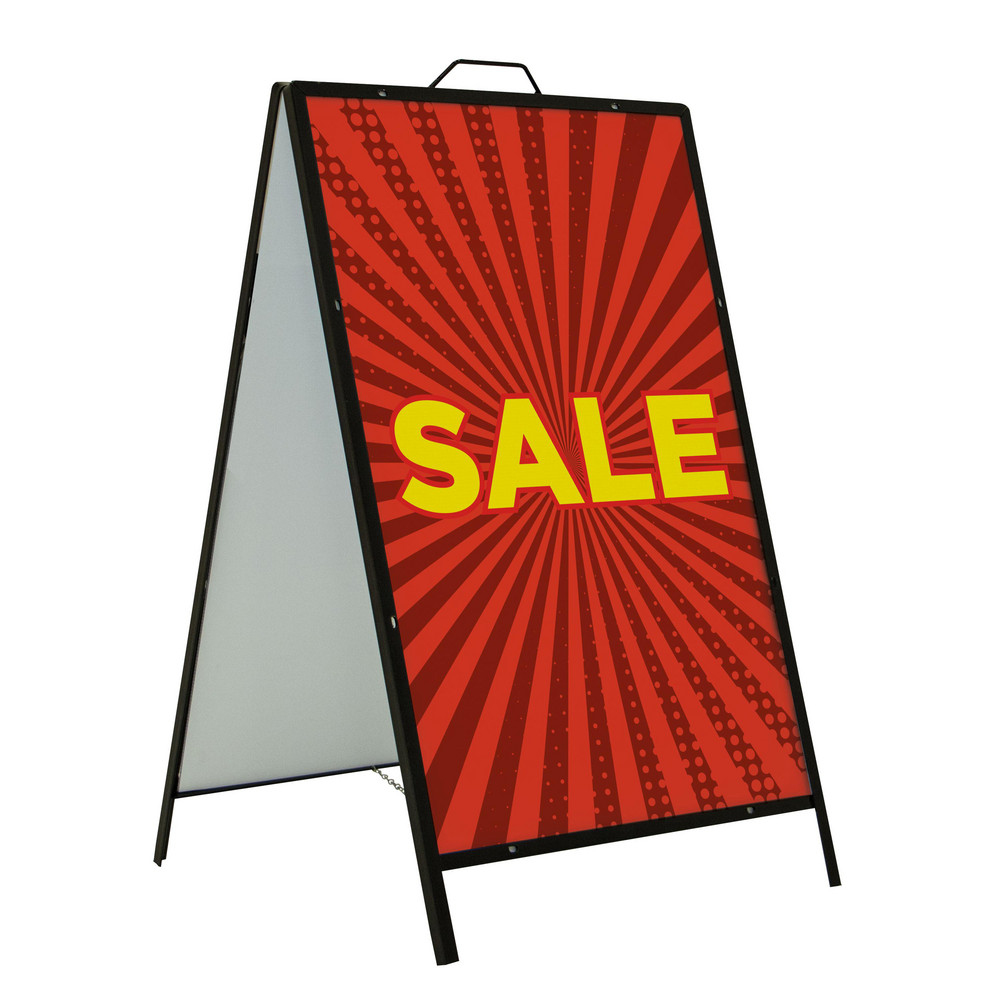 Showdown Displays - Cone & A-Frame Floor Signs: Sign Type: Security ...