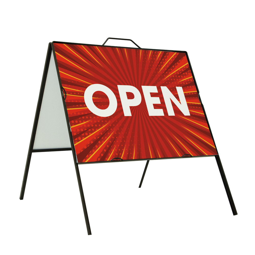 Showdown Displays - Cone & A-Frame Floor Signs: Sign Type: Security ...