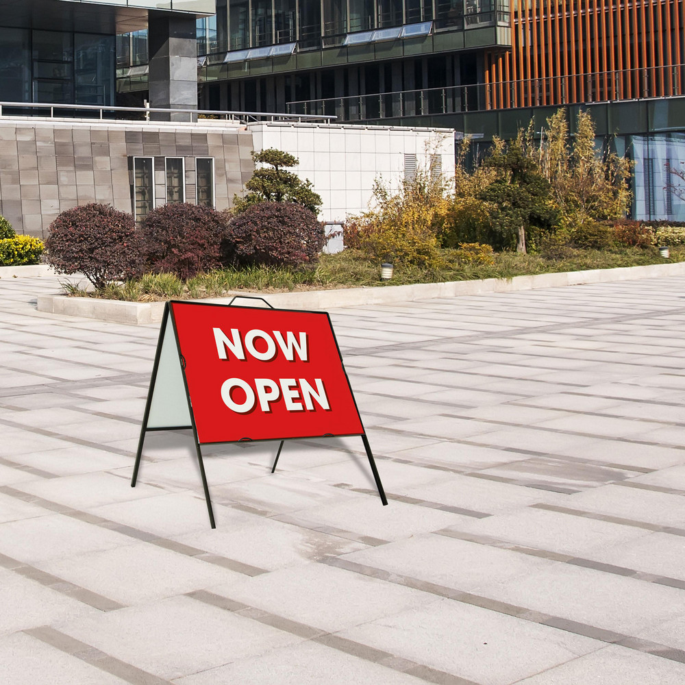 Showdown Sign Showdown Displays - Cone & A-Frame Floor Signs: Sign Type: Security ...