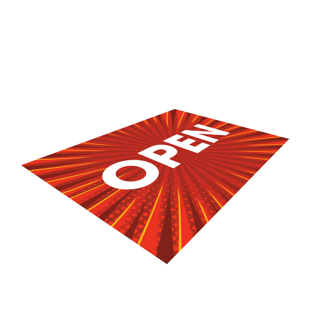 Showdown Displays - Cone & A-Frame Floor Signs: Sign Type: Security ...