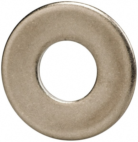 Made in USA MS15795-815 3/8" Screw Standard Flat Washer: Grade 300 Stainless Steel, Passivated Finish Image