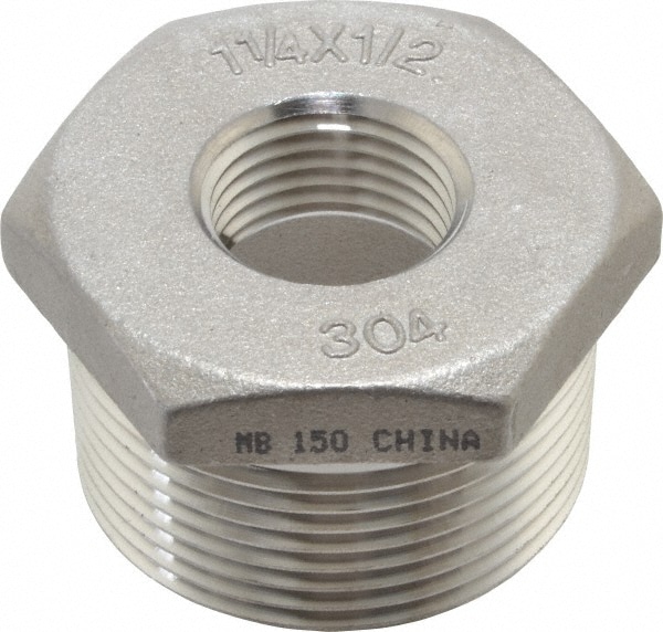 Pipe Bushing: 1-1/4 x 1/2