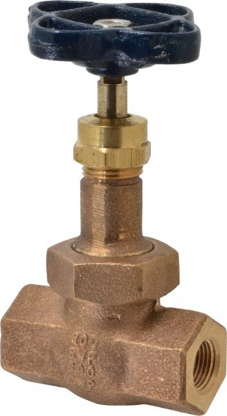 NIBCO NL3W005 3/8" Pipe, Threaded Ends, Bronze Integral Globe Valve Image