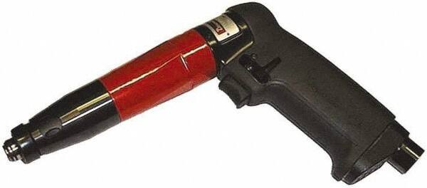 Air Screwdrivers; Handle Type: Pistol Grip ; No-Load RPM: 1100 ; Torque (In/Lb): 3.50 to 38.10 ; Bit Holder Size (Inch): 1/4 ; Air Consumption: 13.8SCFM ; Inlet Size (NPT): 1/8