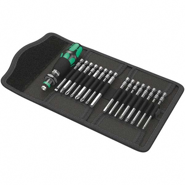 Wera - Screwdriver Insert Bit Set: Phillips & Torx | MSC