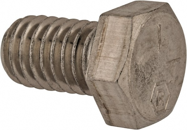 Value Collection R82222633 Hex Head Cap Screw: 3/8-16 x 5/8", Grade 18-8 Stainless Steel, Uncoated Image