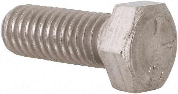 Value Collection - Hex Head Cap Screw: 3/8-16, 1" Length Under Head ...