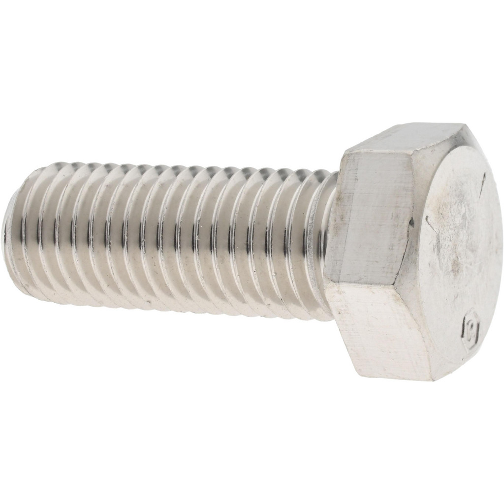 Value Collection R82222908 Hex Head Cap Screw: 3/4-10 x 2", Grade 18-8 Stainless Steel, Uncoated Image