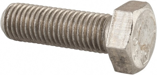 Value Collection R82222609 Hex Head Cap Screw: 5/16-24 x 1", Grade 18-8 Stainless Steel, Uncoated Image