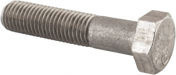 Value Collection R82222630 Hex Head Cap Screw: 5/16-24 x 1-1/2", Grade 18-8 Stainless Steel, Uncoated Image