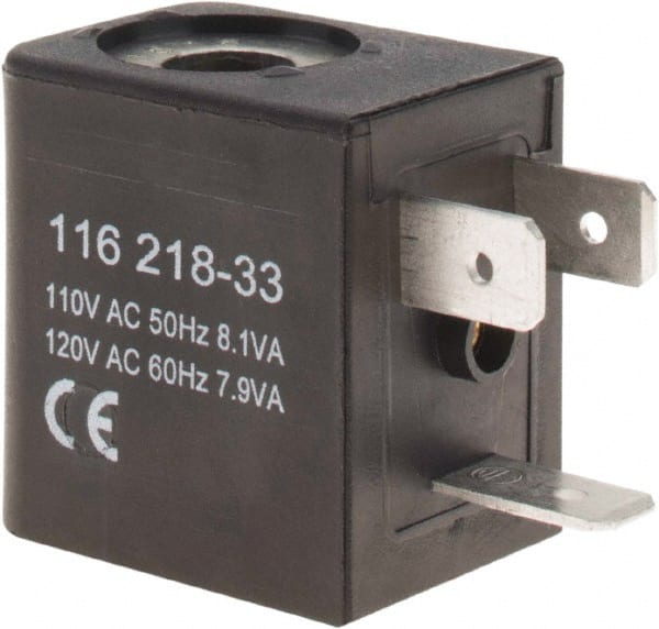 ARO/Ingersoll-Rand 116218-33 120 AC Volt, Din Connection Coil Lead Length, Class F, Solenoid Coil 