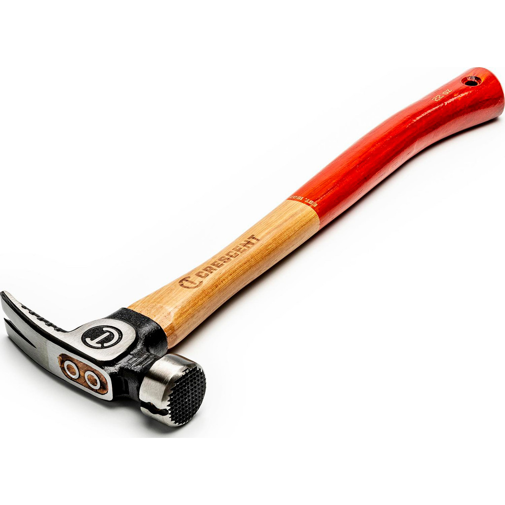 Dead On Tools Wood Handle Framer Hammer - 18 Inch With Magnetic Nail Holder