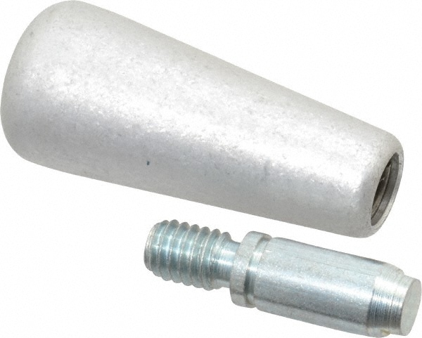 7/8 Inch Handle Diameter, 5/16-18 Stem, Revolving Cadmium Plated Handwheel and Machine Handle