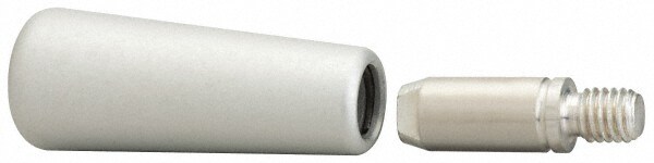 Handwheel & Machine Handles; Style: Fixed ; Stem Size: 1/4-20; 1/4-20 ; Mount Type: Threaded Stem ; Handle Material: Aluminum ; Handle Shape: Cylindrical ; Thread Size: 1/4 - 20 in