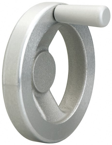 Jergens 22308 Spoked Handwheel: Aluminum, Plain Finish 