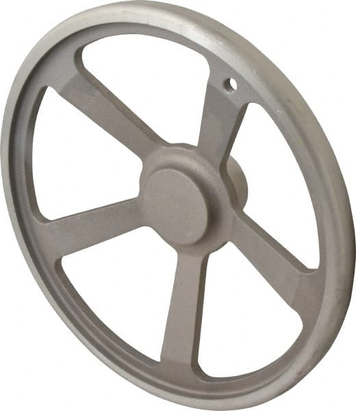 Jergens 22305 Spoked Handwheel: Plain Finish 