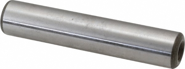 Flat Vent Pull Out Dowel Pin: 1/2 x 2-1/2", Alloy Steel, Grade C-1215