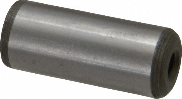 Flat Vent Pull Out Dowel Pin: 5/8 x 1-1/2", Alloy Steel, Grade C-1215