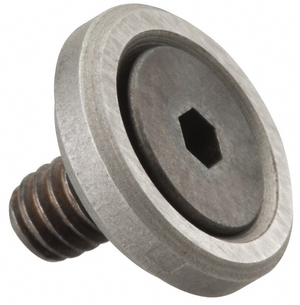 3/8-16 Thread, 1-5/8" OD, 3/8" High, Flat Foot