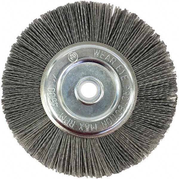 Value Collection 3515016590R Wheel Brush: 6" Wheel Dia, Crimped Image