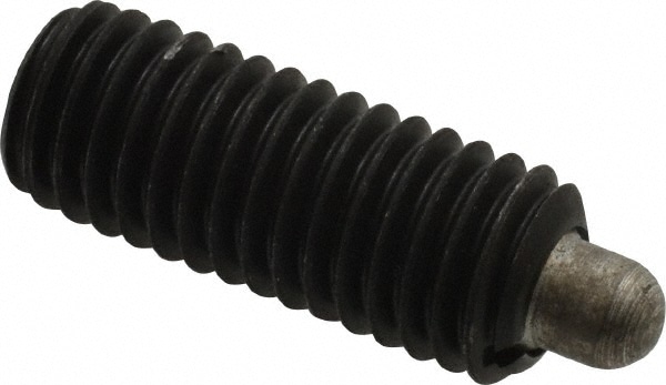 Jergens - Threaded Spring Plunger: 1/2-13, 1-1/4