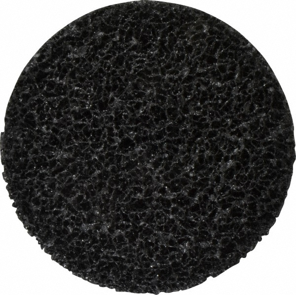 Hook & Loop Disc: 5" Dia, Non-Woven, Silicon Carbide