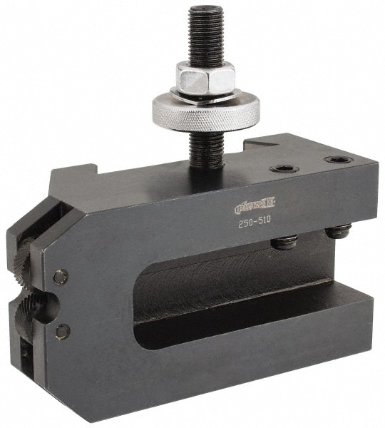 Phase II 250-510 Lathe Tool Post Holder: Series DA, Number 10, Knurling, Turning & Facing Holder Image