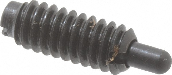 Jergens - Threaded Spring Plunger: 1/4-20, 5/8