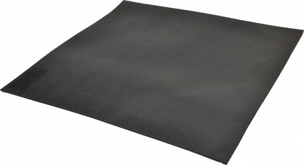 Sheet: Neoprene Rubber, 1/8" Thick, 12" Wide, 12" Long, Black