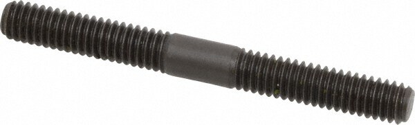 Equal Double Threaded Stud: 5/16-18 Thread, 3" OAL