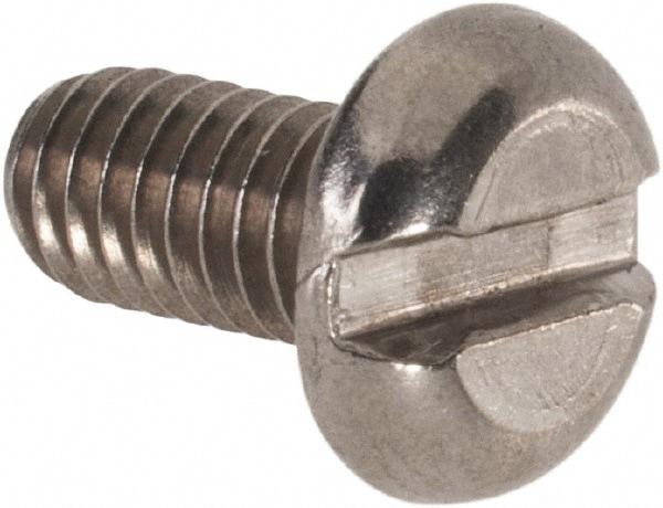 Value Collection MASPM0040008CP Machine Screw: Pan Head, Slotted Image