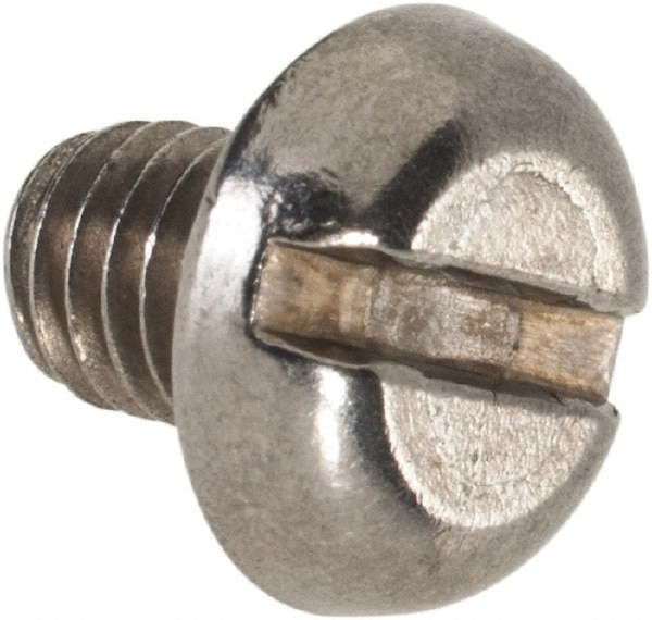 Value Collection MASPM0050006CP Machine Screw: Pan Head, Slotted Image