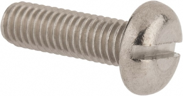 Value Collection MASPM0050016CP Machine Screw: Pan Head, Slotted Image