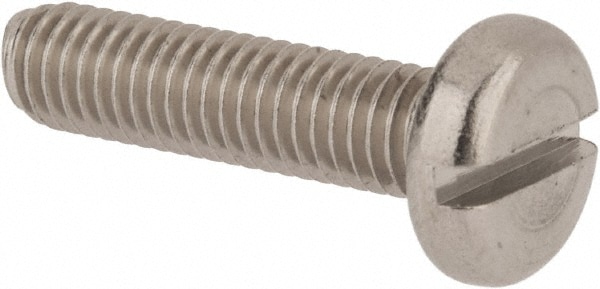 Value Collection MASPM0050020CP Machine Screw: Pan Head, Slotted Image