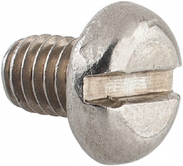 Value Collection MASPM0060008CP Machine Screw: Pan Head, Slotted Image