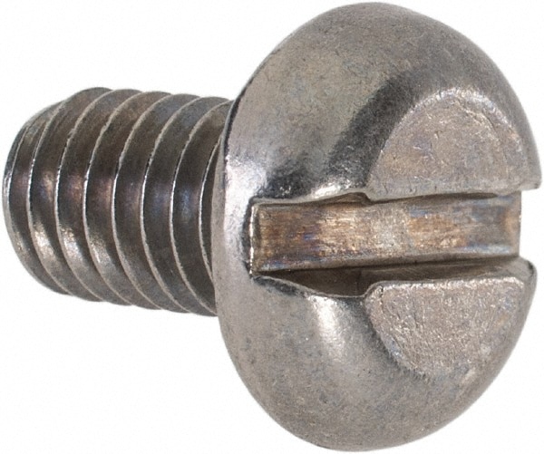 Value Collection MASPM0060010CP Machine Screw: Pan Head, Slotted Image