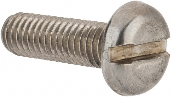 Value Collection MASPM0060020CP Machine Screw: Pan Head, Slotted Image