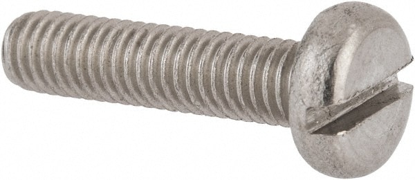 Value Collection MASPM0060025CP Machine Screw: Pan Head, Slotted Image