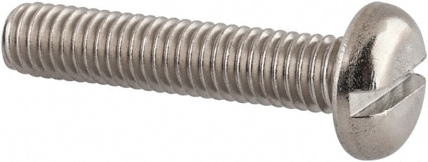 Value Collection MASPM0060030CP Machine Screw: Pan Head, Slotted Image