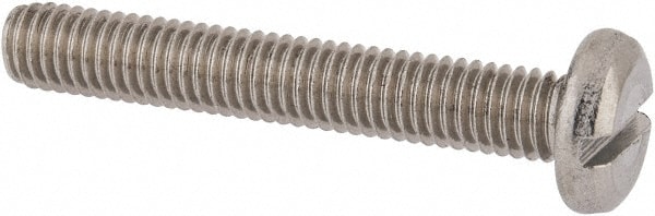 Value Collection MASPM0060040CP Machine Screw: Pan Head, Slotted Image