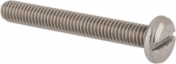 Value Collection MASPM0060045CP Machine Screw: Pan Head, Slotted Image