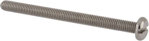 Value Collection MASPM0060080CP Machine Screw: Pan Head, Slotted Image