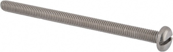 Value Collection MASPM0060090CP Machine Screw: Pan Head, Slotted Image