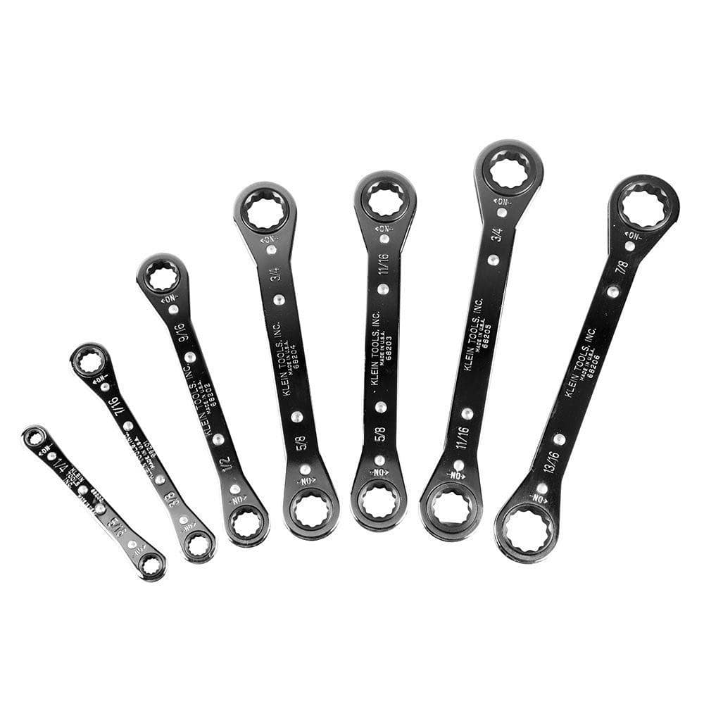 Lang Tools SAE Offset Combination Ratchet Ratcheting Box Wrench 11/16 x 7/8 