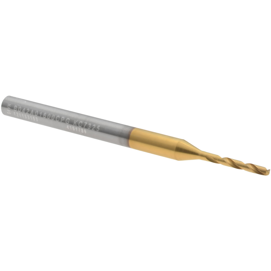 Kennametal 4151789 Micro Drill Bit: 0.063" Dia, 140 &deg;, Solid Carbide Image