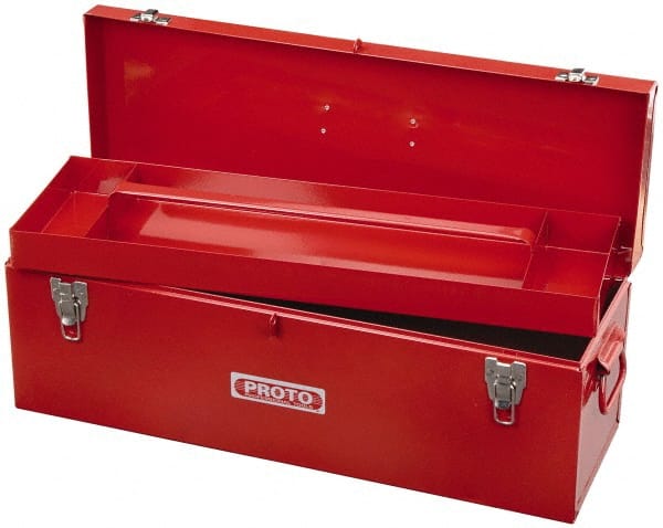 Metal 540mm Tool Box Chest Storage Case Removable Tray 18 Inch 386076 