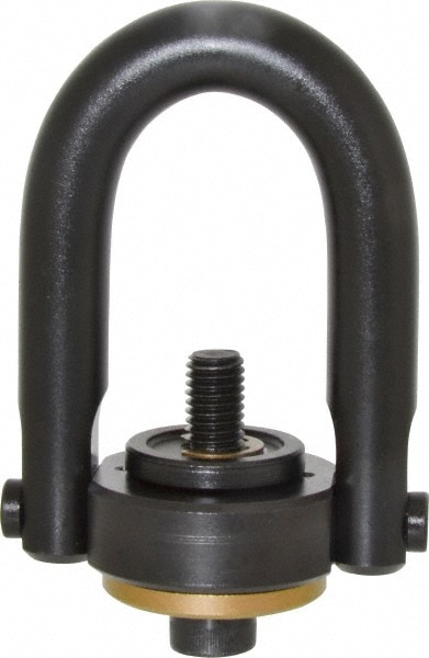 Jergens 23411 Safety Engineered Center Pull Hoist Ring: Bolt-On, 2,500 lb Working Load Limit 