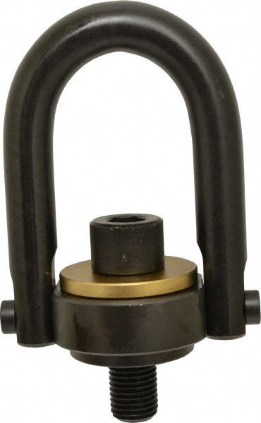 Jergens 23429 Safety Engineered Center Pull Hoist Ring: Bolt-On, 15,000 lb Working Load Limit 